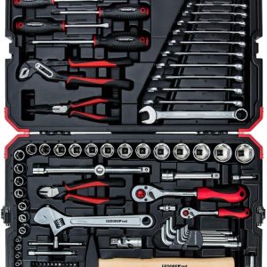 GEDORE RED Socket set 1/4+1/2 size10-32mm 100pcs R46003100